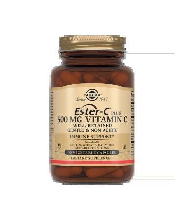 Solgar Esther-s plus vitamin C 500 mg capsule weighing 840 mg 5 ...