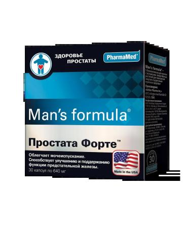 Man's Formula Mens Formula Prostate Fort Capsula weighing 640 ...