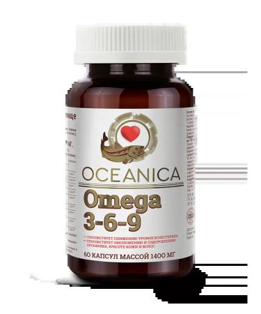 Oceanic Omega 3-6-9 capsules weighing 1400 mg 60 pcs