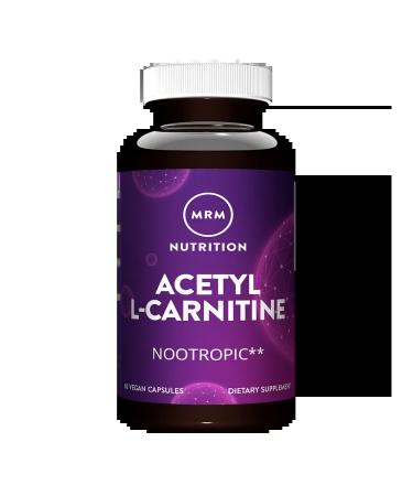 MRM Nutrition Acetyl L-Carnitine L-Carnitine Capsules M ...