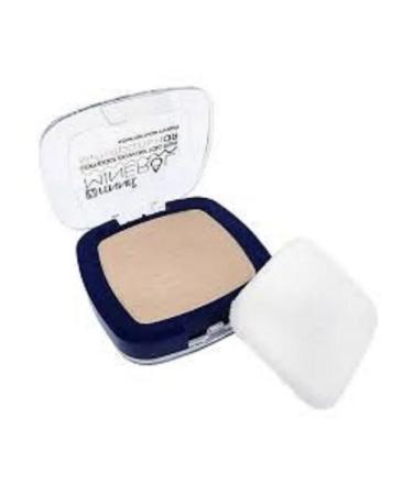 Compact mineral powder peach