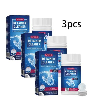 Whitening dentures cleaning tablets for dental pro ...