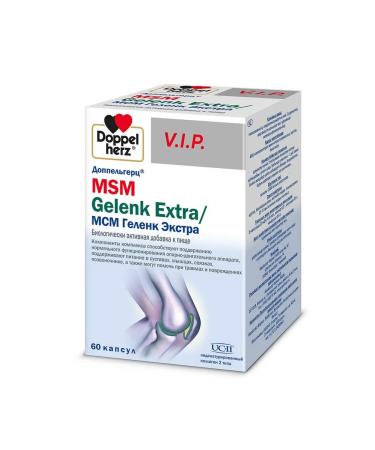 Doppelgerz VIP MSM GELENK EXTRA MSM GELENK Extra capsule m ... - Buy Online on GoSupps.com