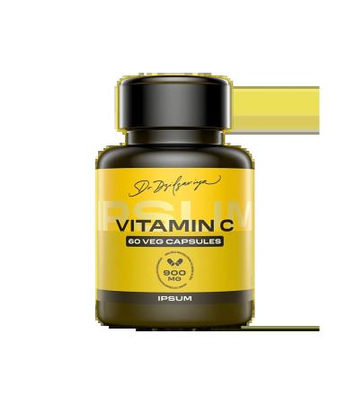 IPSUM Vitamin C Vitamin C 900 mg Plant capsules weighing ...