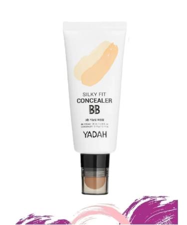 Yadah BB Cream 2 in 1 Silky Fit Concealer BB No. 23 Natural Beige