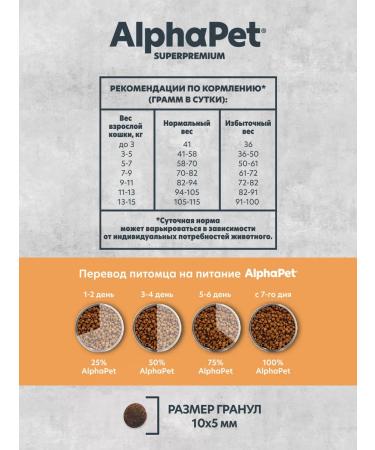 AlphaPet Dry food by Monoprotein from an adult cat turkey 3 kg - Buy Online on GoSupps.com