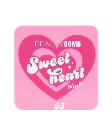 Beauty Bomb Compact blossom for face tone 03 Sweetheart blush - Buy Online on GoSupps.com