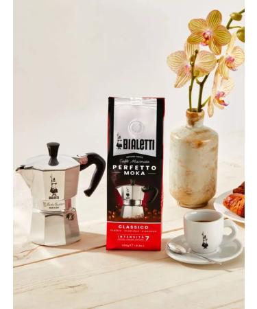 Coffee ground bialetti Perfetto moka Classico 250 gr. - Buy Online on GoSupps.com