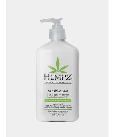 Hempz Sensitive Skin Herbal Body Moisturizer 500 ml