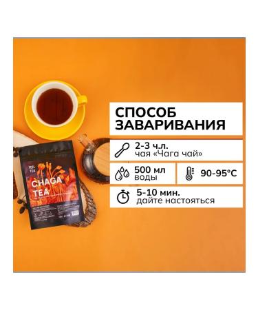 Feel Tea Chaga tea birch -lump 100 g - Buy Online on GoSupps.com