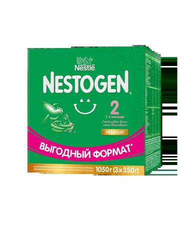 Nestogen 2 Premium dry milk mixture from 6 months 1050 g (3x35 ...