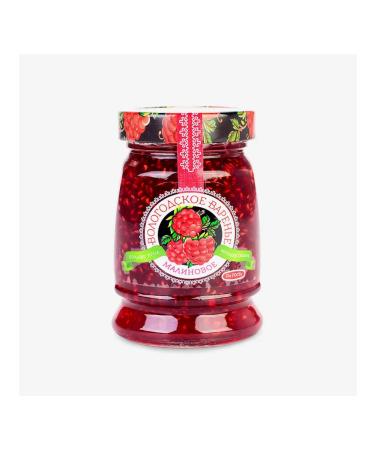 Vologda jam Homemade raspberry jam 6 pcs. * 370 gr - Buy Online on GoSupps.com