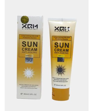 AgalineM Anti -aging sunscreen SPF 90+ for face - Buy Online on GoSupps.com