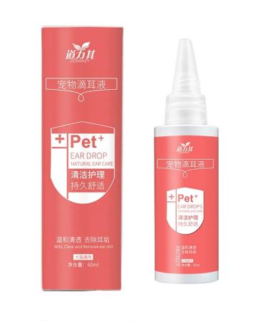 Drops for cleaning ears for dogs and cats earmarked hematoma 60ml - Buy Online on GoSupps.com