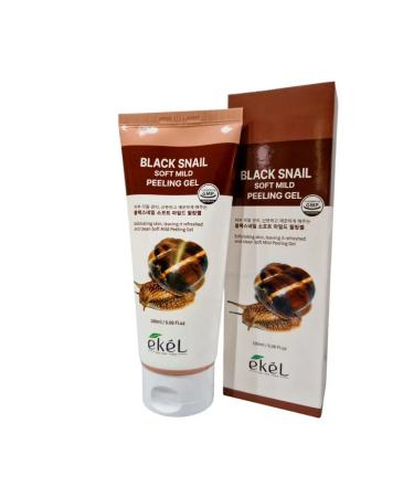 EKEL Facial Pilling Skatka with Snail 180 ml - Buy Online on GoSupps.com