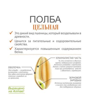 Altai lifestyle Polba 0.5 kg - Buy Online on GoSupps.com