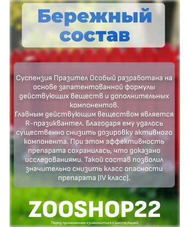 Astrapharm Prazitel Special anthelmintic suspension for dogs up to 5 kg 10 ml - Buy Online on GoSupps.com