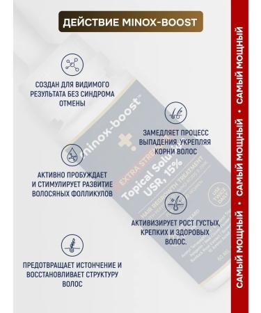 minox-boost The same 15% for hair growth and beard - Buy Online on GoSupps.com