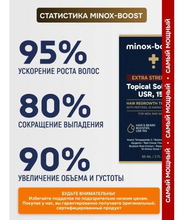 minox-boost The same 15% for hair growth and beard 2 vials - Buy Online on GoSupps.com