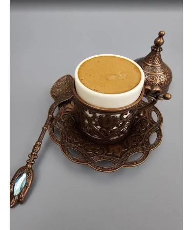 Kahvecibey Ground Coffee "Dibek" 250 grams - Buy Online on GoSupps.com