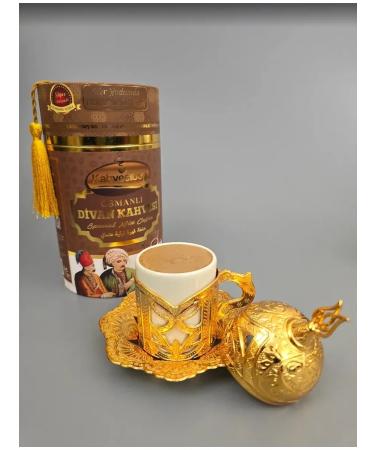 Kahvecibey Ground Coffee "Osmanli" 250 grams - Buy Online on GoSupps.com