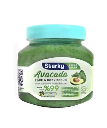 Cream -scrub for the face and body of Starky - avocado for all types to ...