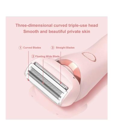 2v1 bikini trimmer waterproof electric shock for women (roses - Buy Online on GoSupps.com
