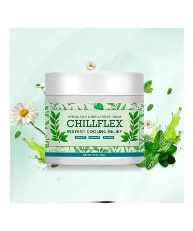 chillflex menthol calming cream 1 pc 100ml for muscles - Buy Online on GoSupps.com