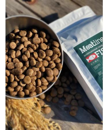 Dog food dry 350 g Fish 24% Meatline Maxi Adult 22% - Buy Online on GoSupps.com