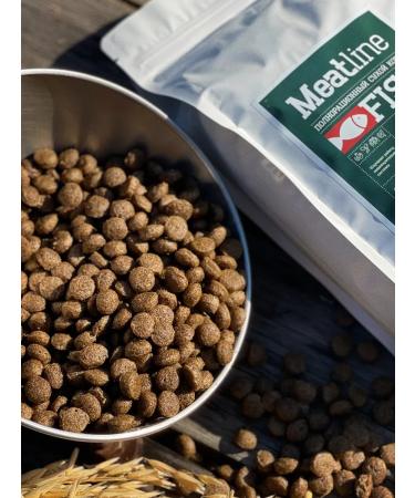 Dog feed 12 kg Fish 24% MEATLINE MEDIUM Adult 22 - Buy Online on GoSupps.com