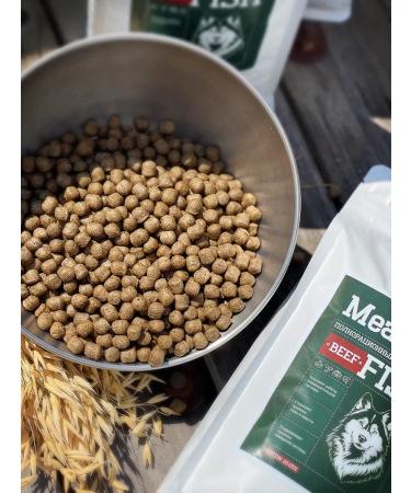 Dog feed 12 kg Fish beef Mini Adult 25% - Buy Online on GoSupps.com