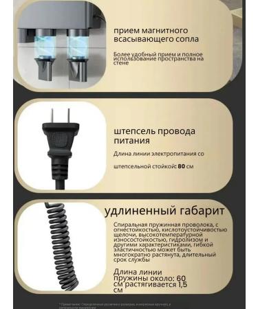 Hair hair dryer with a wall holder - Buy Online on GoSupps.com