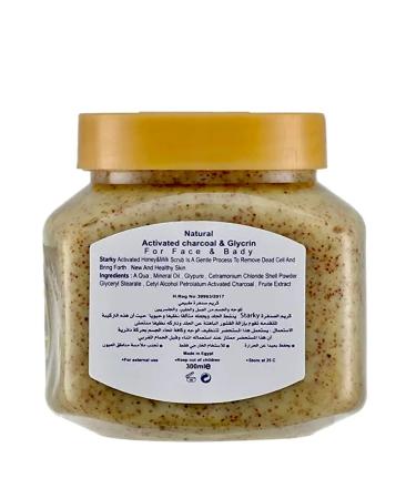 Cream - Facial and Body Scrub Starky Natural Honey & Milk - 3 ... - Buy Online on GoSupps.com