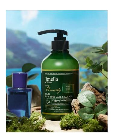 JMELLA Cooling Perfumed Shampoo Against Hair Loss "Mir Minty" - Buy Online on GoSupps.com