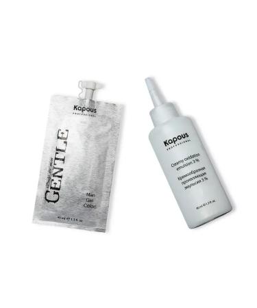Kapous Gel hair color Men 7.1 Dark Blond ash - Buy Online on GoSupps.com