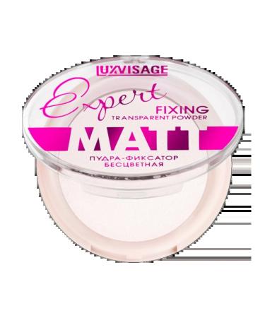 EXPERT MATT Mattifying Compact Powder Fixative for Face Colorless LuxVisage - Buy Online on GoSupps.com