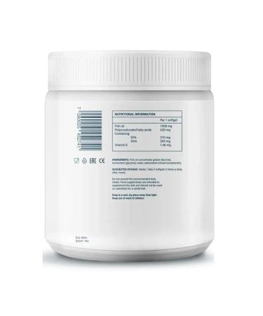 Norwegian Fish Oil Omega-3 Fort 3+ 360 capsules - Buy Online on GoSupps.com