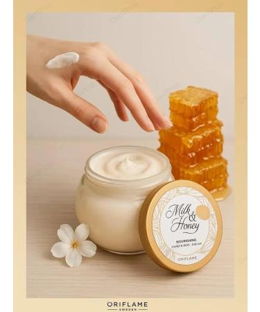 Cream for Facial and Body and Soap "Milk and Honey" Oriflame - Buy Online on GoSupps.com