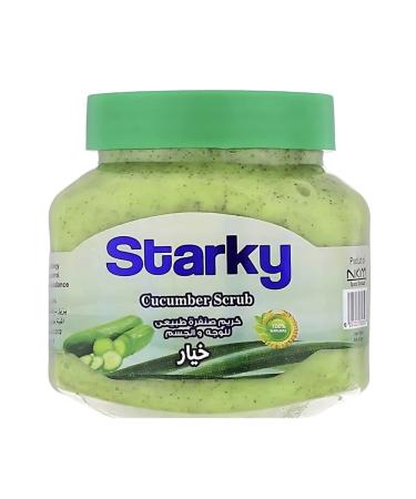 Cream -scrub Starky Natural with a cucumber for the face and body - 300 ml ...
