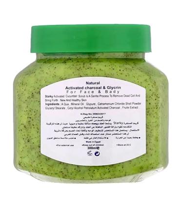 Cream -scrub Starky Natural with a cucumber for the face and body - 300 ml ... - Buy Online on GoSupps.com