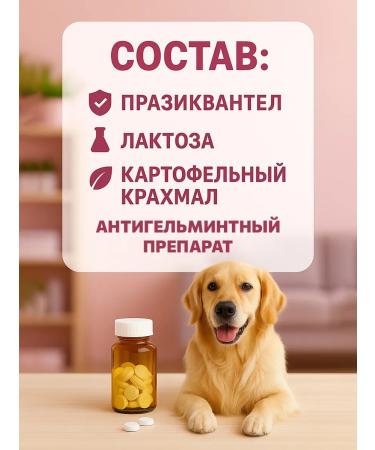 AVZ Azinox deworming for dogs and cats 6 tablets - Buy Online on GoSupps.com