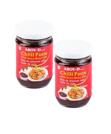 Aroy-D Paste chili soy oil 2 pcs - Buy Online on GoSupps.com