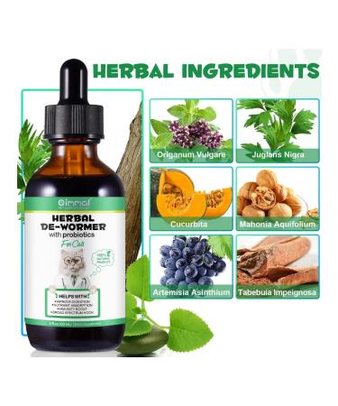 Oimmal Vitamins from parasites and worms with probiotics for cats - Buy Online on GoSupps.com