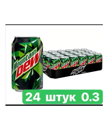 Shipped drink Mountain Dew 300 ml 24 pcs