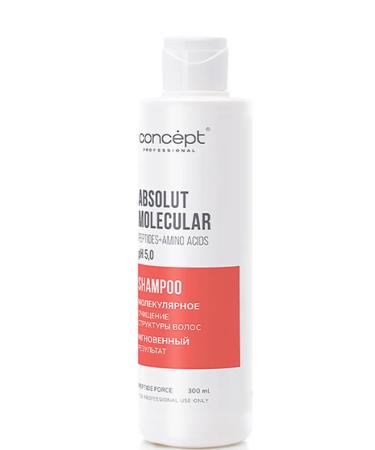 Concept Peptide Force Sulfate-Free Molecular Repair Shampoo with Peptides 300 ml - Buy Online on GoSupps.com