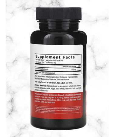 Force Factor Glutathione (restored) 500 mg 60 capsules - Buy Online on GoSupps.com