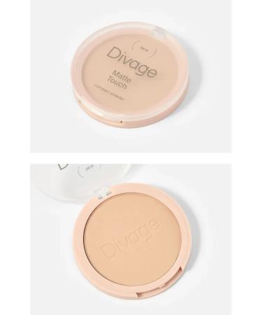 DIVAGE Compact face powder Matte Touch Compact Powder 04 - Buy Online on GoSupps.com