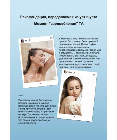 LYDIMOON Shower gel from acne 300 ml brightening persistent aroma - Buy Online on GoSupps.com