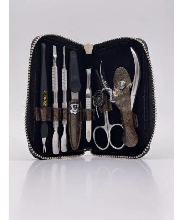 ZINGER A set for a manicure on a zipper 7 items