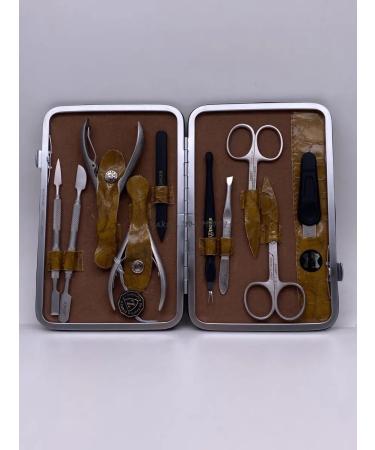 ZINGER Manicure set of 10 items matte - Buy Online on GoSupps.com